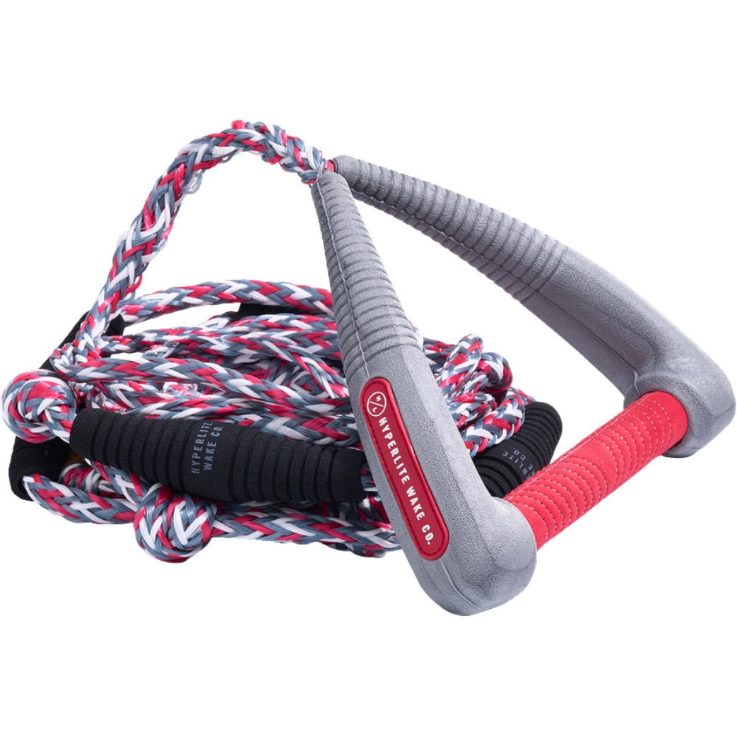 2026 Hyperlite 30Ft Pro Surf Rope HA-PK-WS-PSGR.1 - Gray